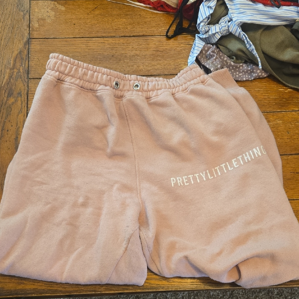 PrettyLittleThing Blush Pink Sweatshorts